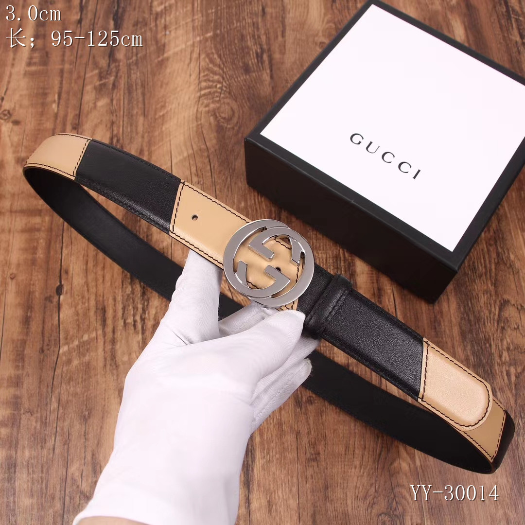Gucci Belts 3.0CM Width 007